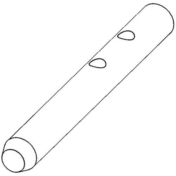 Pin, Discharge Chute X-drilled
