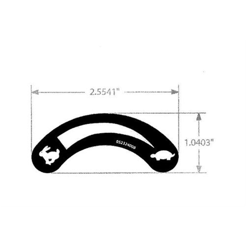 Ariens Walk-behind Mower Decal, Turtle Rabbit