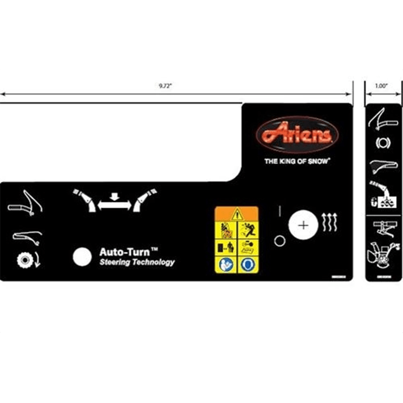 Ariens Sno-thro Decal, Control - Lrg Trk Hw