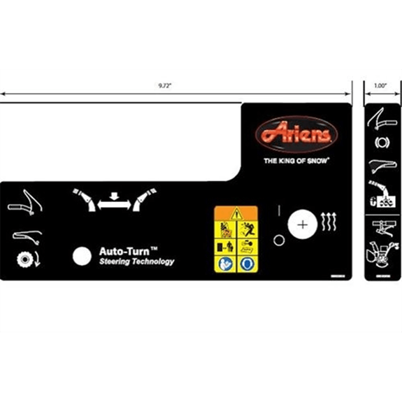 Ariens Sno-thro Decal, Control - Lrg Trk Hw