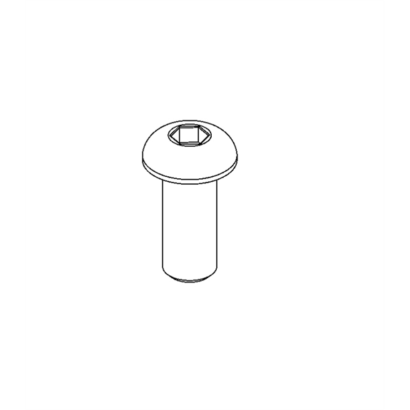 Ariens Sno-thro And Lawn Mower Screw-socket Head .31-18 X .75