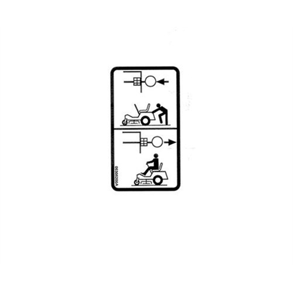 Decal, Transmission Disconnect