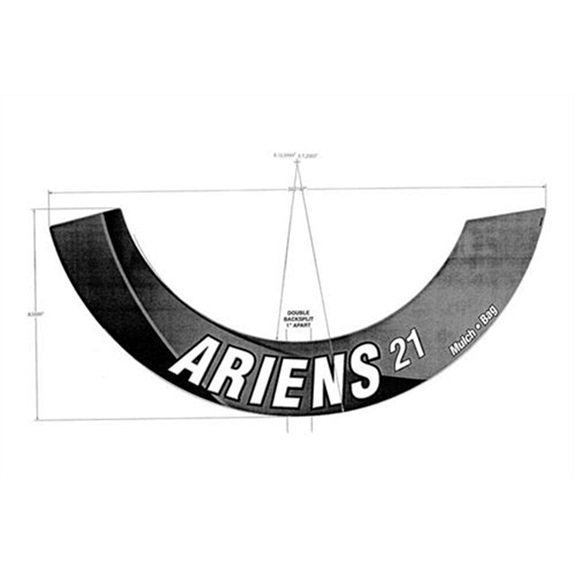 Ariens Walk-behind Mower Decal, Ariens Deck