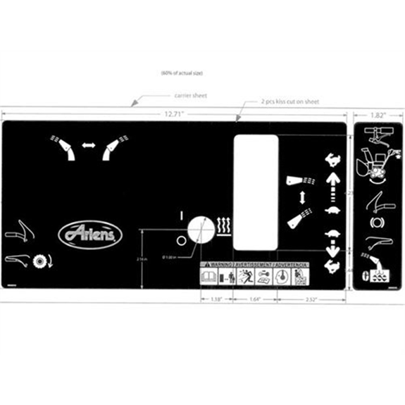 Ariens Sno-thro Decal, Control Track With Crank, Remote, Heated Hand Grips