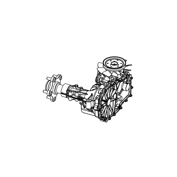 Transaxle, Zt3400, Lh