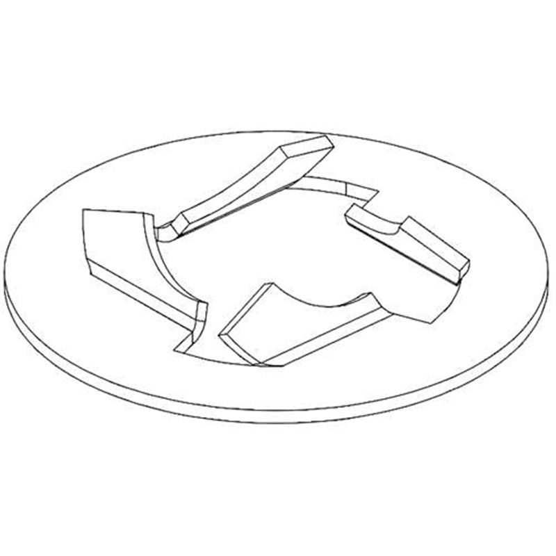 Ariens Sno-thro Nut, Push 10