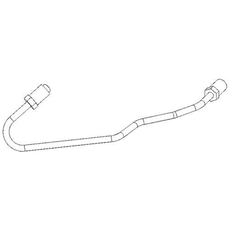 Front, Brake Line End Rh