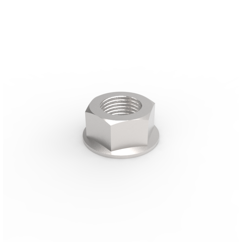 Flange Nut .500-13 Gf Zcc