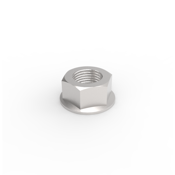 Flange Nut .500-13 Gf Zcc