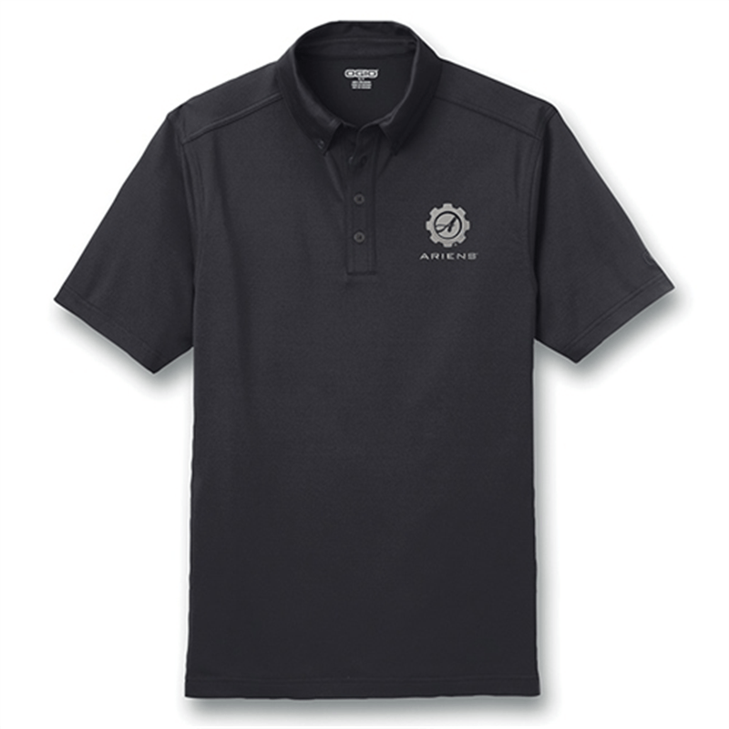 Black Igoa Gauge Polo - Xl