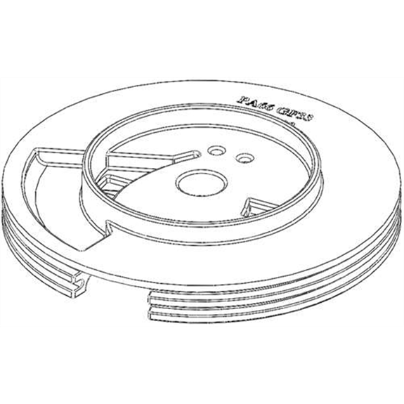 Ariens Sno-thro Pulley, 4.25 Poly