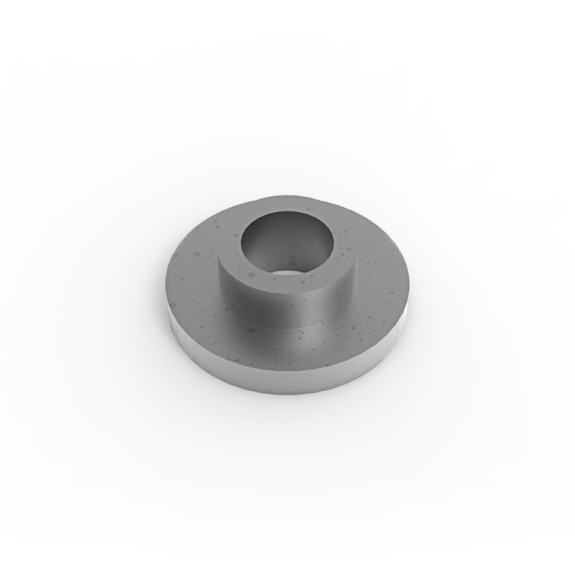 Flanged Bushing 0.325 in x 0.499 in x 0.3 in x 0.875 in