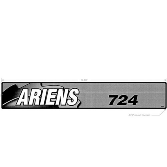 Decal, Front Panel 724