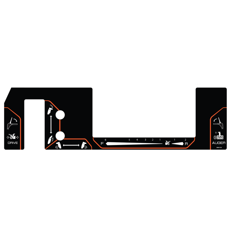 Decal,control-comp Remote