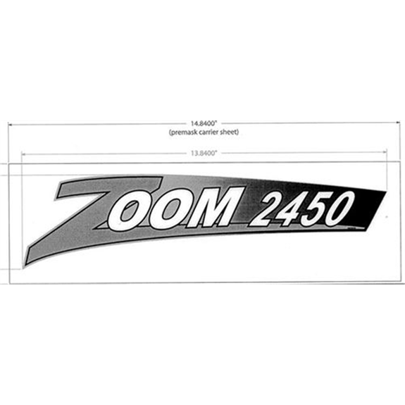 Ariens Lawn Mower Decal, 2450