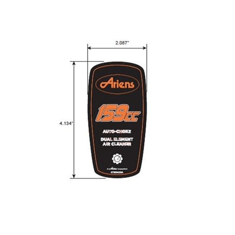 Ariens Walk-behind Mower Decal, Engine Style