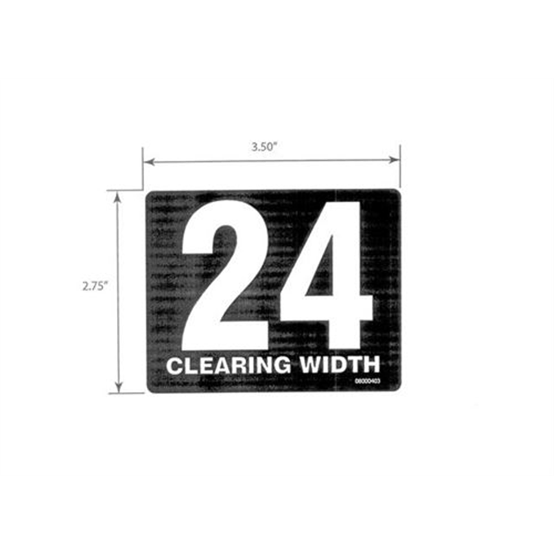 Ariens Sno-thro Decal, Housing - Sno-tek 24