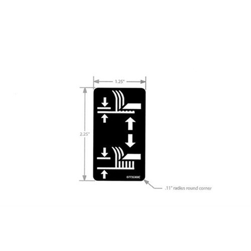 Decal- Lift Lever