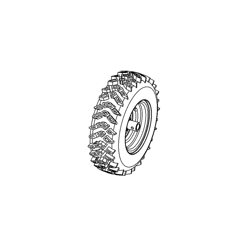 Tire/wheel-rh 13x4.10-6 Pin T2