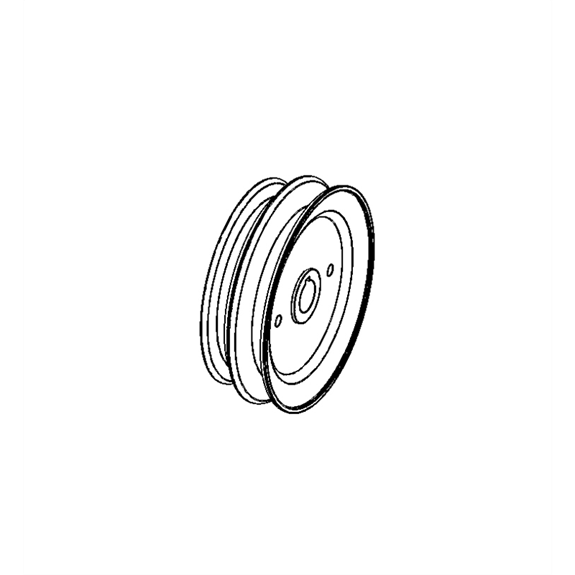 Pulley, Rear-weldment
