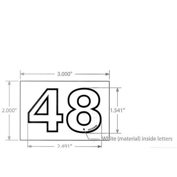 Ariens Lawn Mower Decal, 48