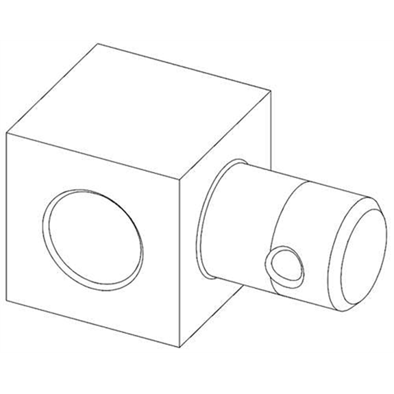 Replacement Swivel for Certain Gravely Mowers