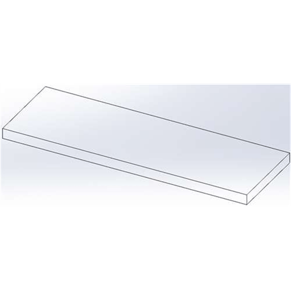 Ariens Lawn Mower Pad, Rbr 1.0x3.0 With Adhesive
