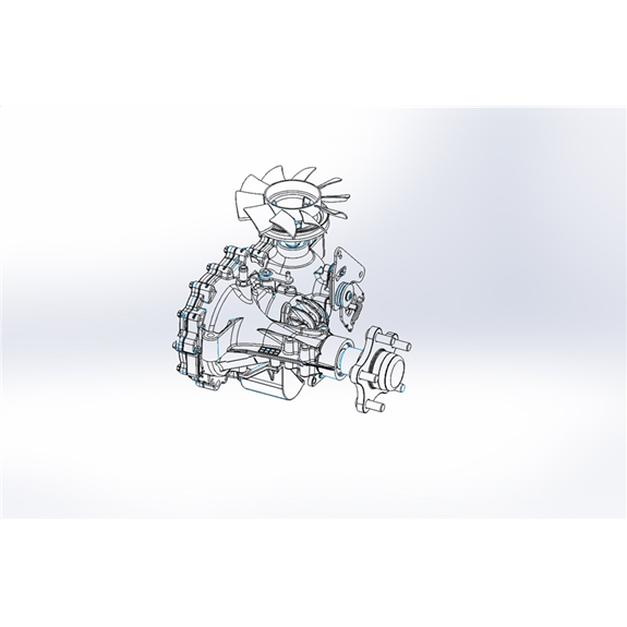 ZT-3100 Series Right-Hand Hydrostatic Transaxle
