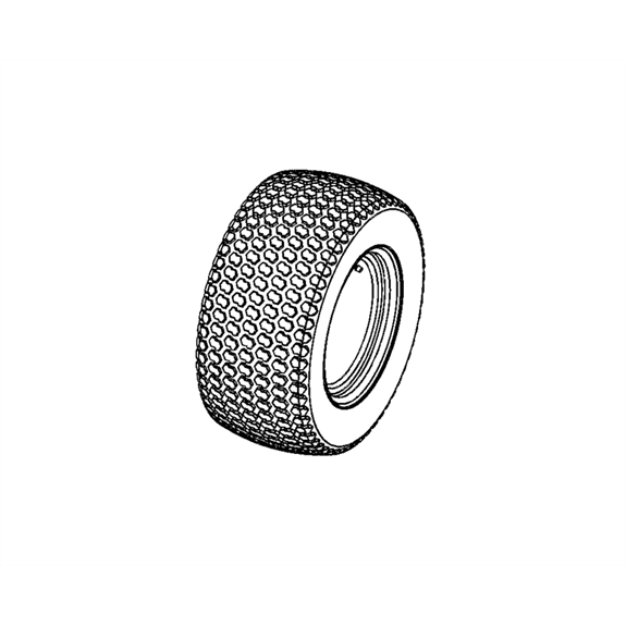 22x10.5-12 Rear Tire & Wheel Assembly – K500 Super Turf