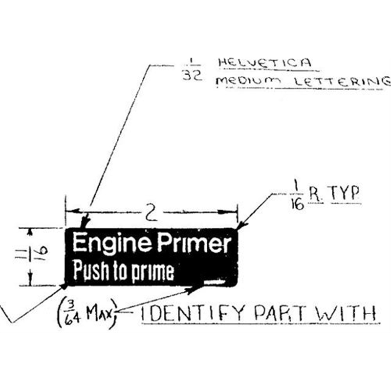 Ariens Sno-thro Decal - Primer