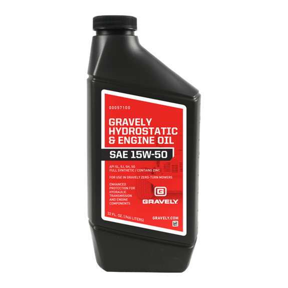 15w50 Hydraulic lawn mower Oil - 32 Oz.