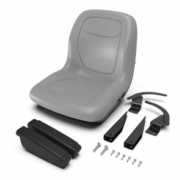 Seat with Armrests - Urban Gray