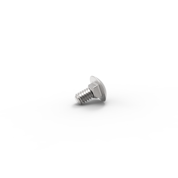 Replacement Round Head Square Neck Bolt - 0.25-20x.500 G5 Zcc