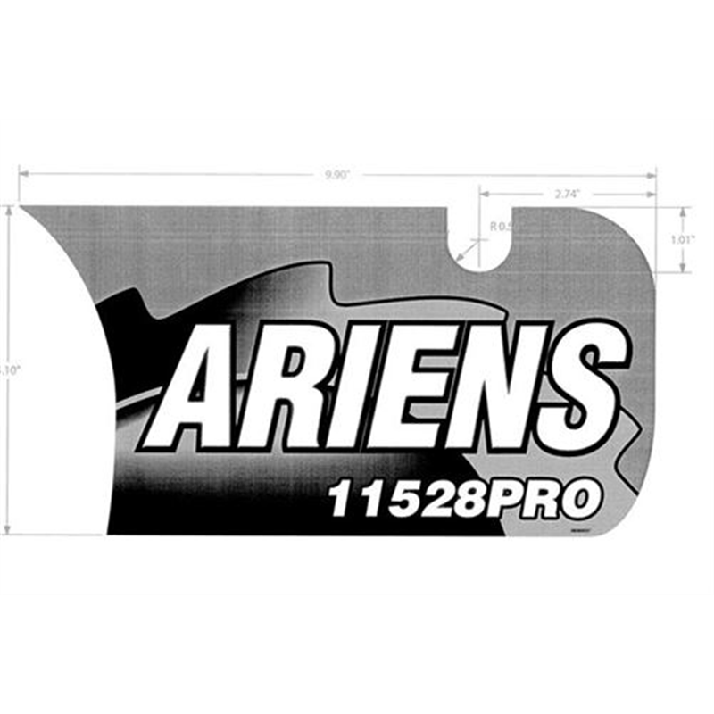 Ariens Sno-thro Decal, Front Dash - 11528dle