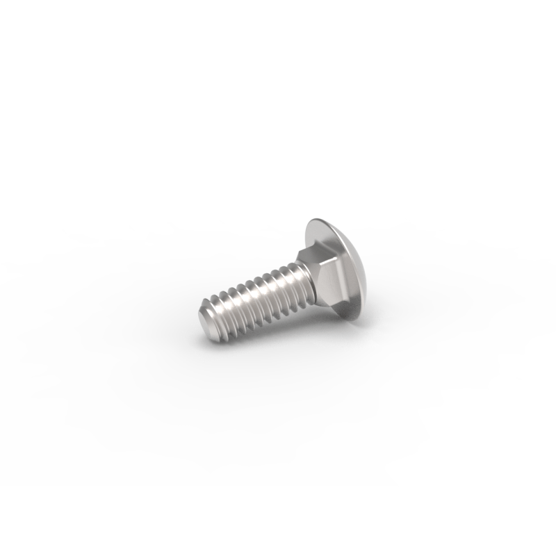 Replacement Round Head Square Neck Bolt .25-20x.750 G5 Zcc
