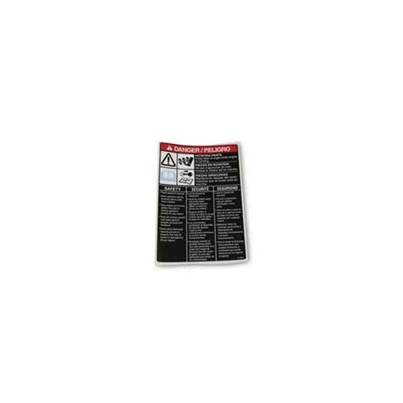 Decals, Replacement - Danger