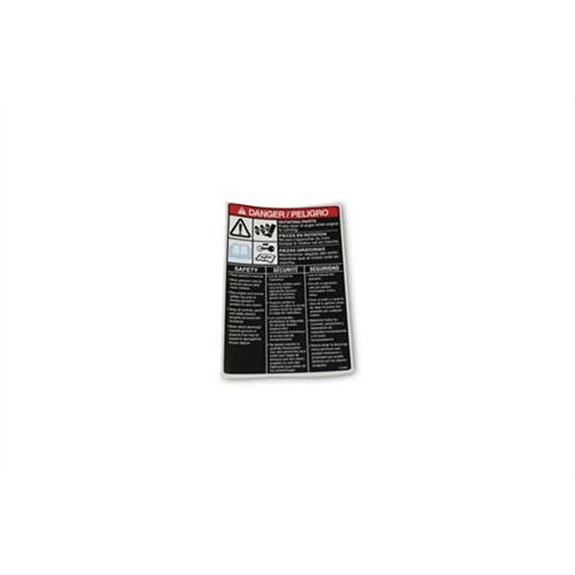 Decals, Replacement - Danger