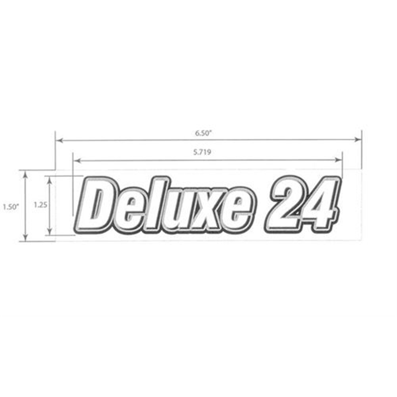 Decal,st24 Deluxe-compact Dash