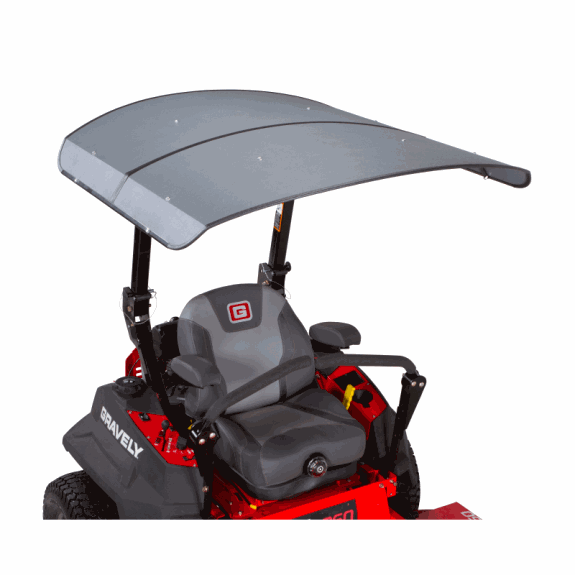 Sunshade Fiberglass Hard-Top Kit, ROPS Mounted