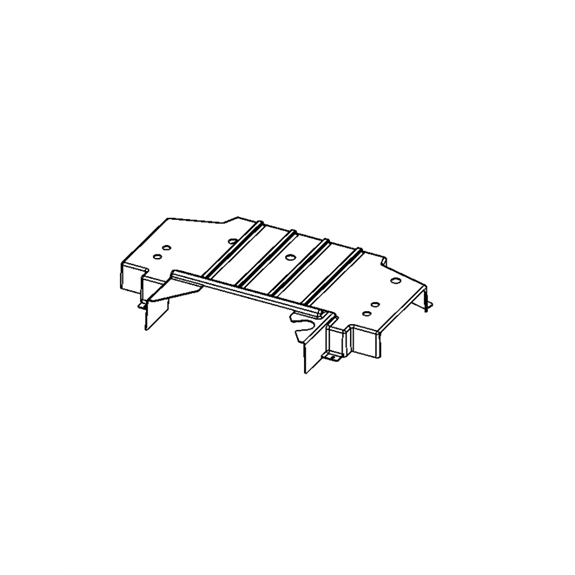 Guard,center,deck Spindle Ce