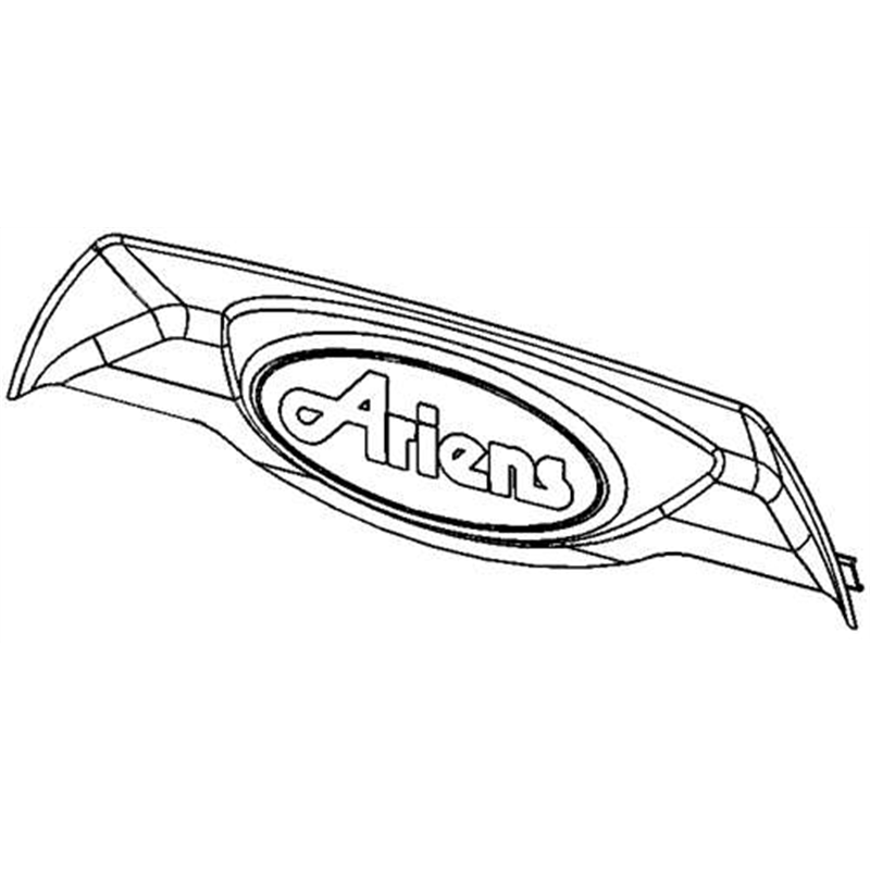 Ariens Sno-thro Bezel, Dash - Ariens Logo - Large