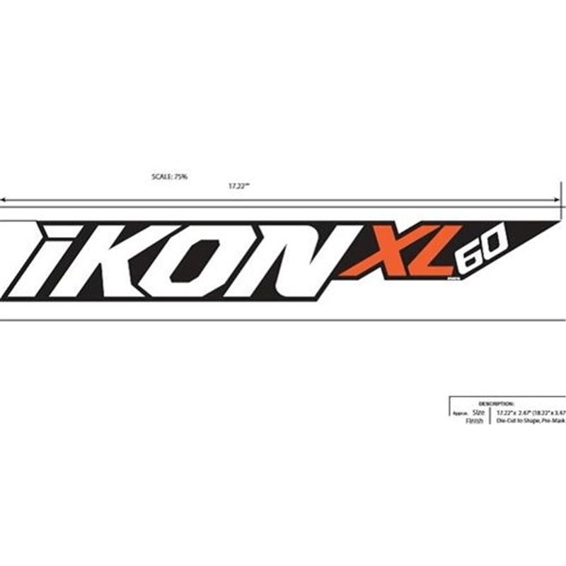 Decal,  Xl 60