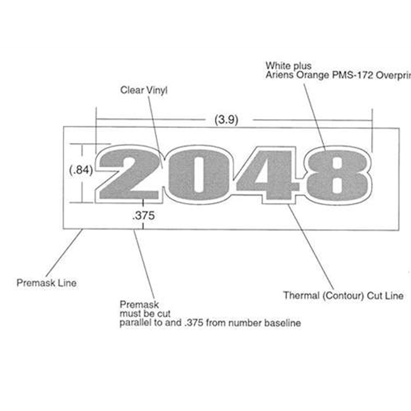Decal-hood Yt 2048