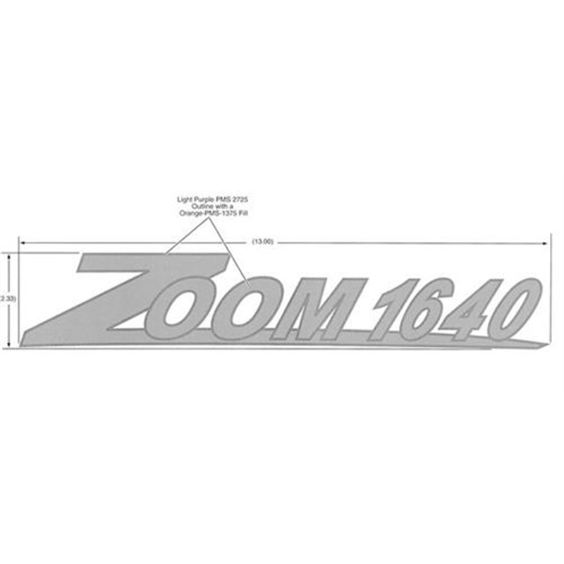 Ariens Lawn Mower Decal  1640