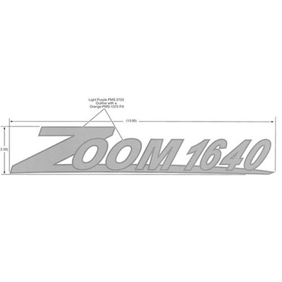 Ariens Lawn Mower Decal  1640