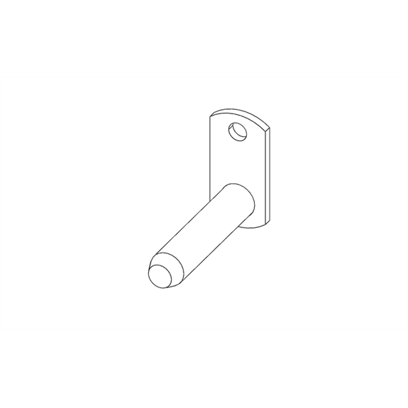 Ariens Sno-thro And Lawn Mower Wldmt, Brush Pin