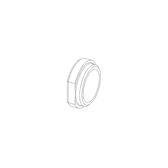 Ariens Tiller Ignition Switch Nut 5/8-32-2b