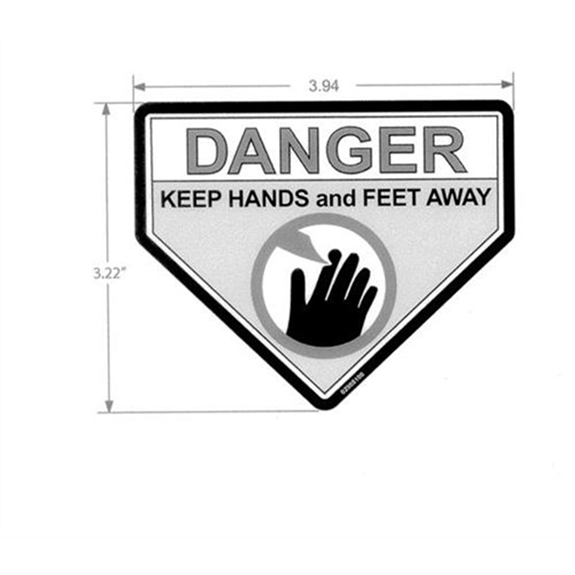Decal, Danger