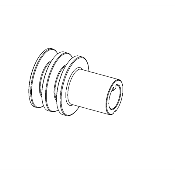Sheave,attachment-std 2 Grv