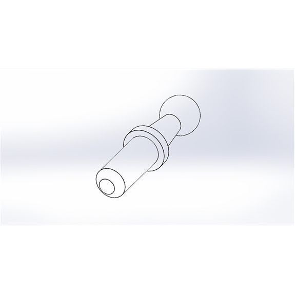 Ariens  Zero Turn Mower Ball Stud, Threaded